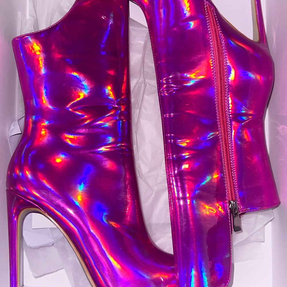 Akira Metallic Heels